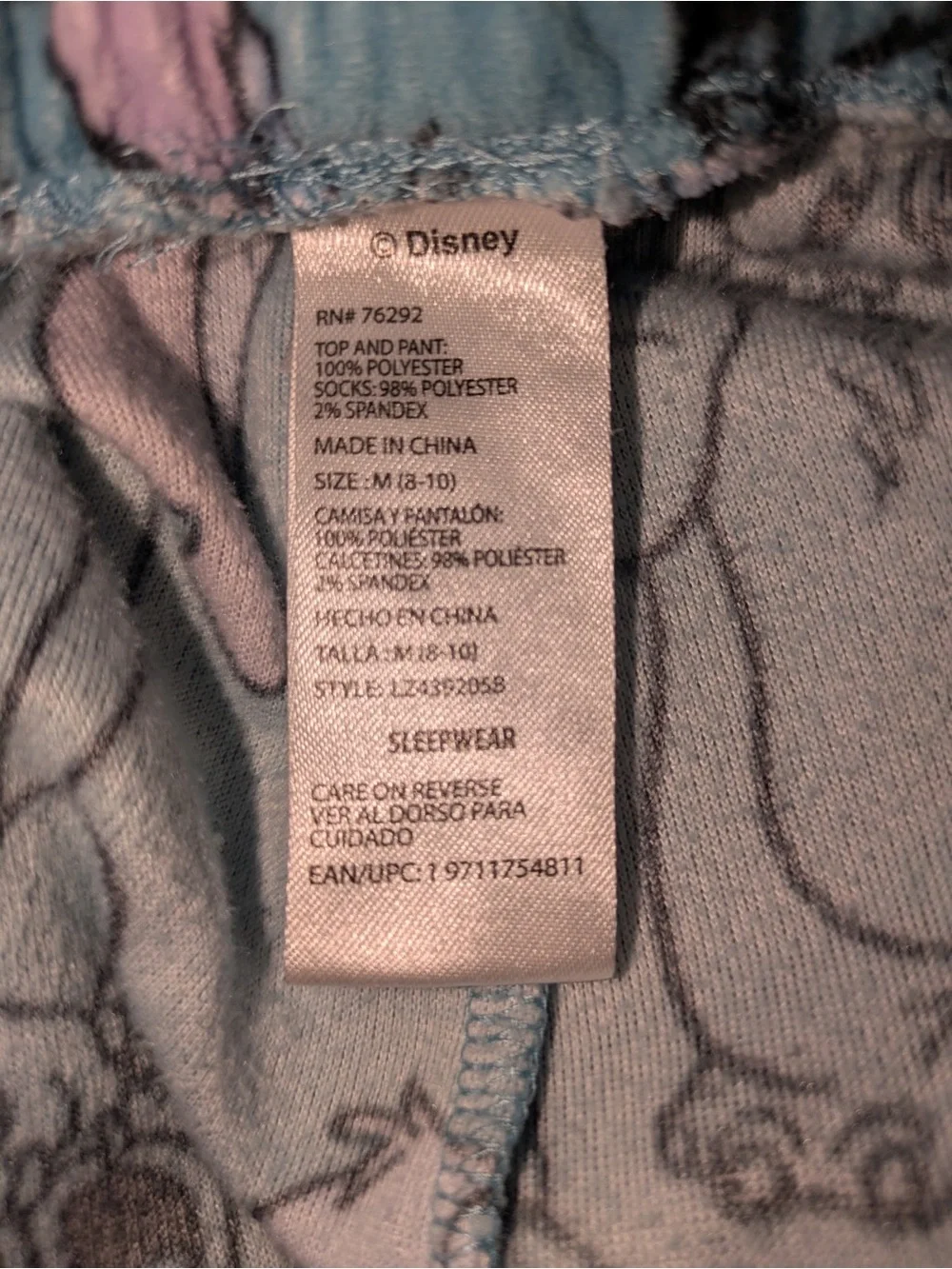 Disney Stitch Pajama Pants - Picture 3 of 3